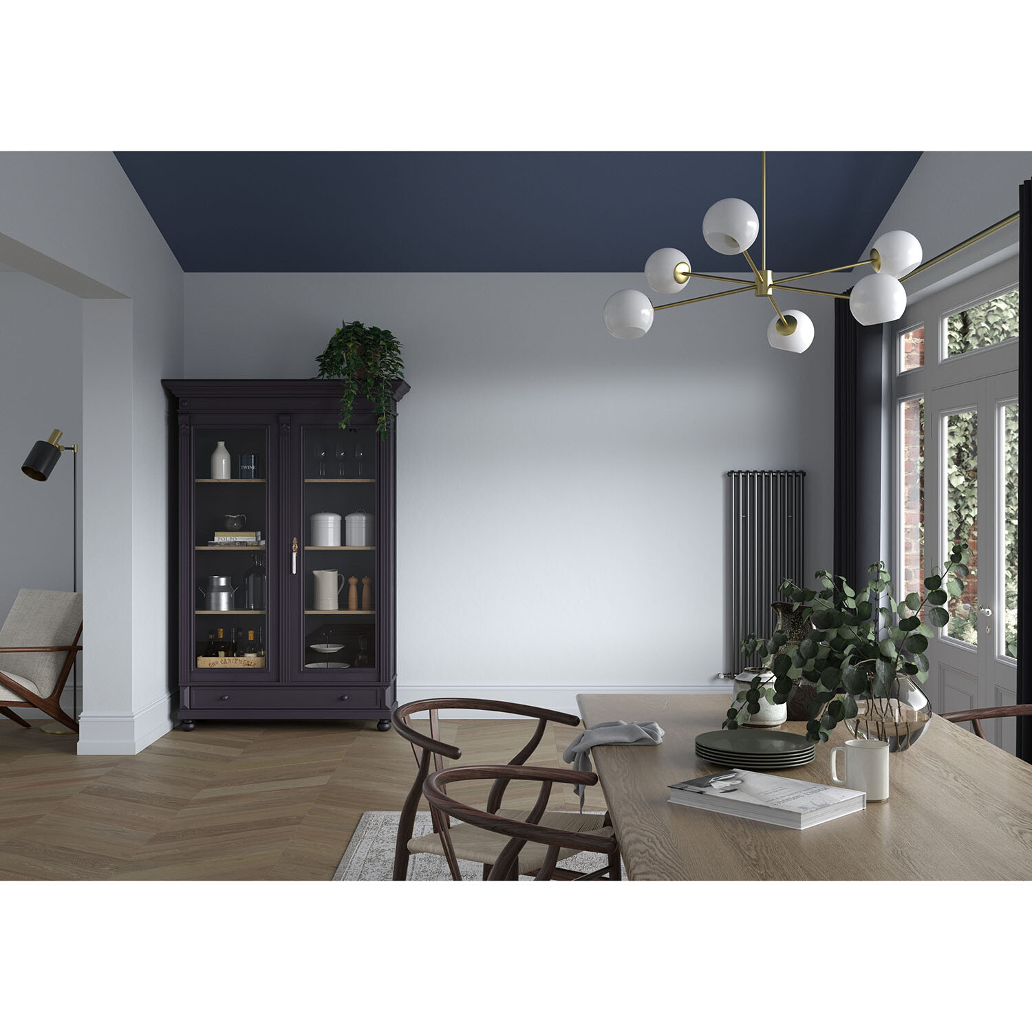 Dulux Heritage Walls and Ceilings Light French Grey Velvet Matt Emulsion Paint 2.5L Image 8