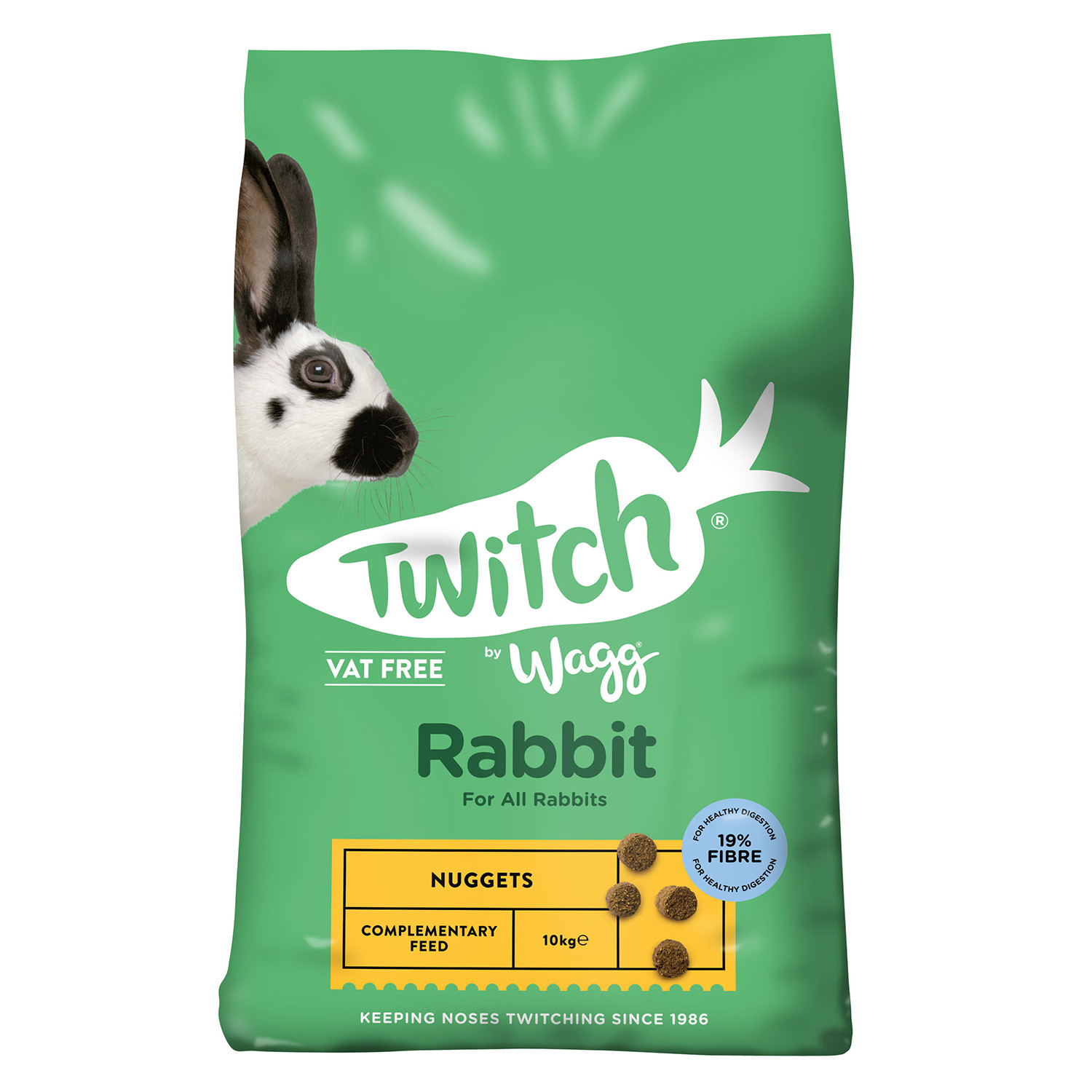Wagg Twitch Small Breed Rabbit Feed 10Kg Image