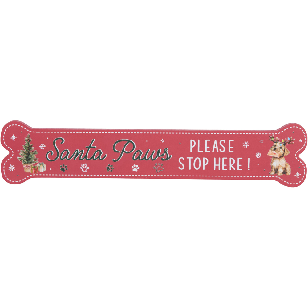 Christmas Dog Plaque Image 4