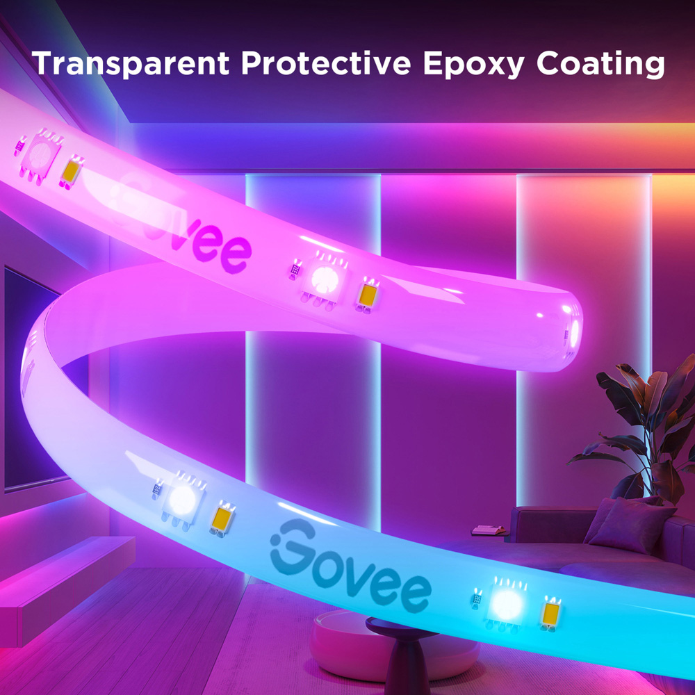Govee RGBICW LED Smart Strip Light 10m Image 8