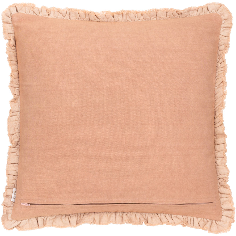 Yard Bertie Cotton Cashew Velvet Cushion 45 x 45cm Image 3