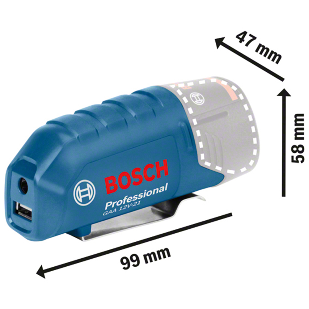 Bosch Professional USB Charging Adaptor Image 2