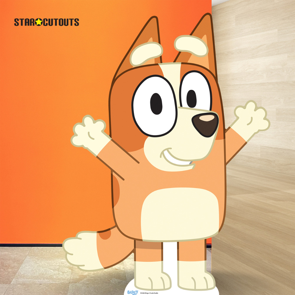 Star Cutouts Bingo Cardboard Cutout 2.3ft Image 2