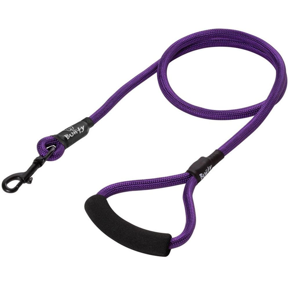 Bunty Extra Large Purple Rope Lead Image 1