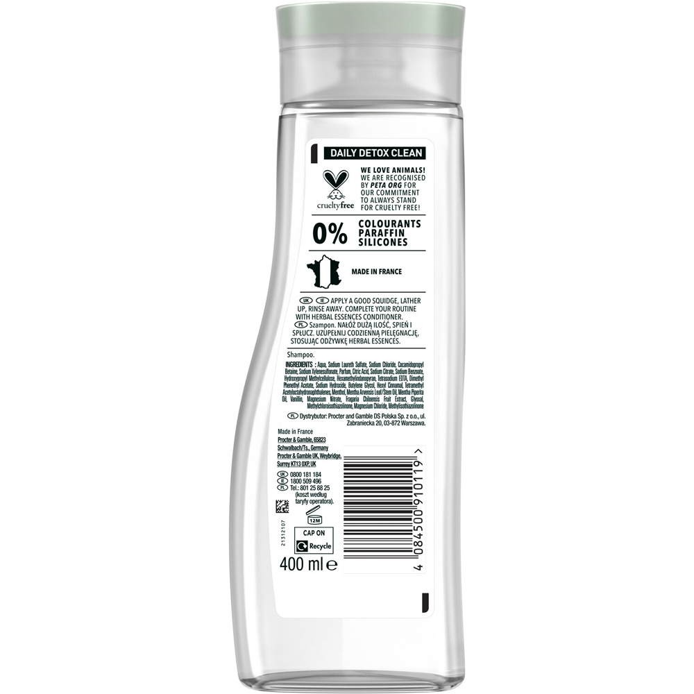 Herbal Essences Daily Detox Clean Shampoo Image 2
