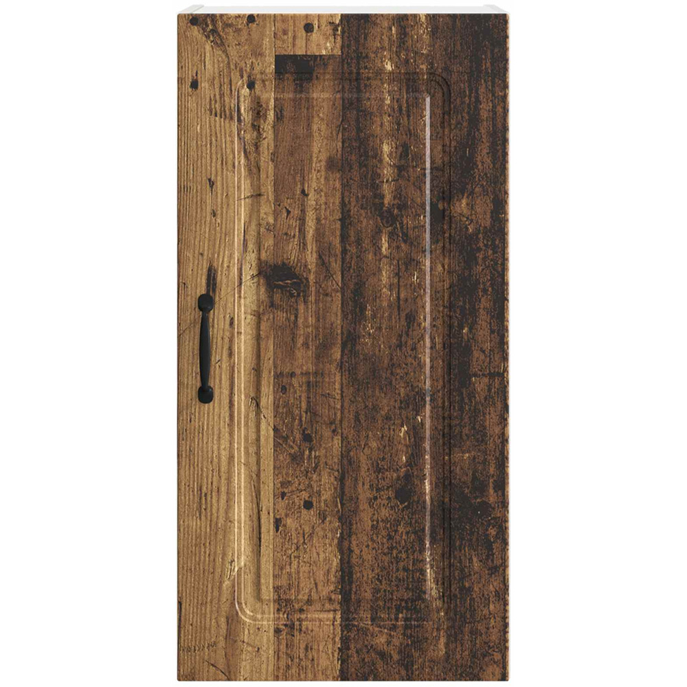 vidaXL Kalmar Single Door Old Wood Wall Kitchen Cabinet Image 4