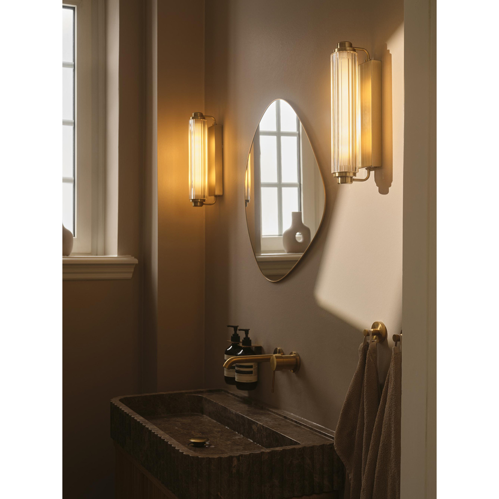 Nordlux Nimal Double E14 Brass Wall Light Image 6