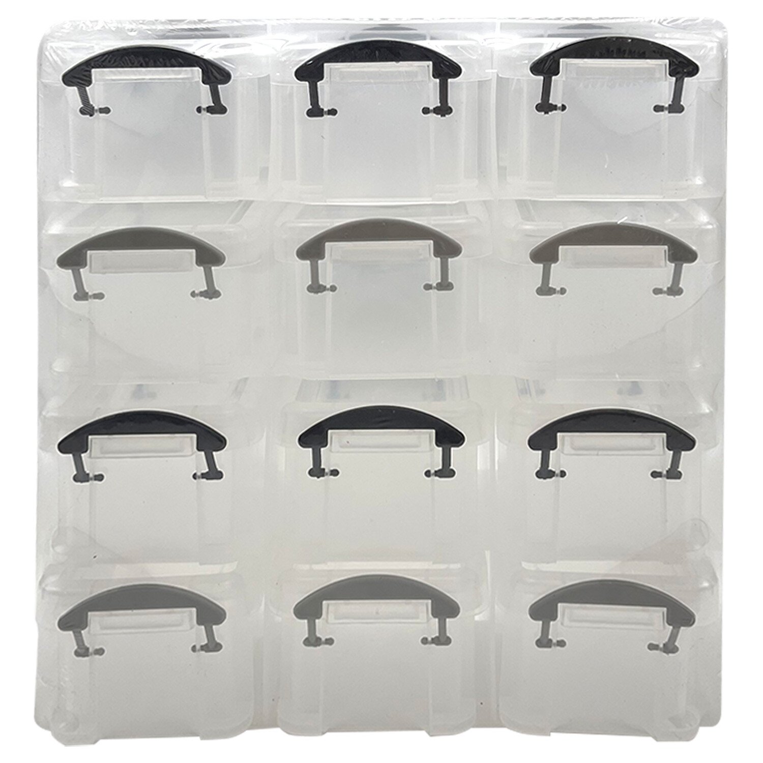 12 Piece Box Storage Set - Clear Image 2