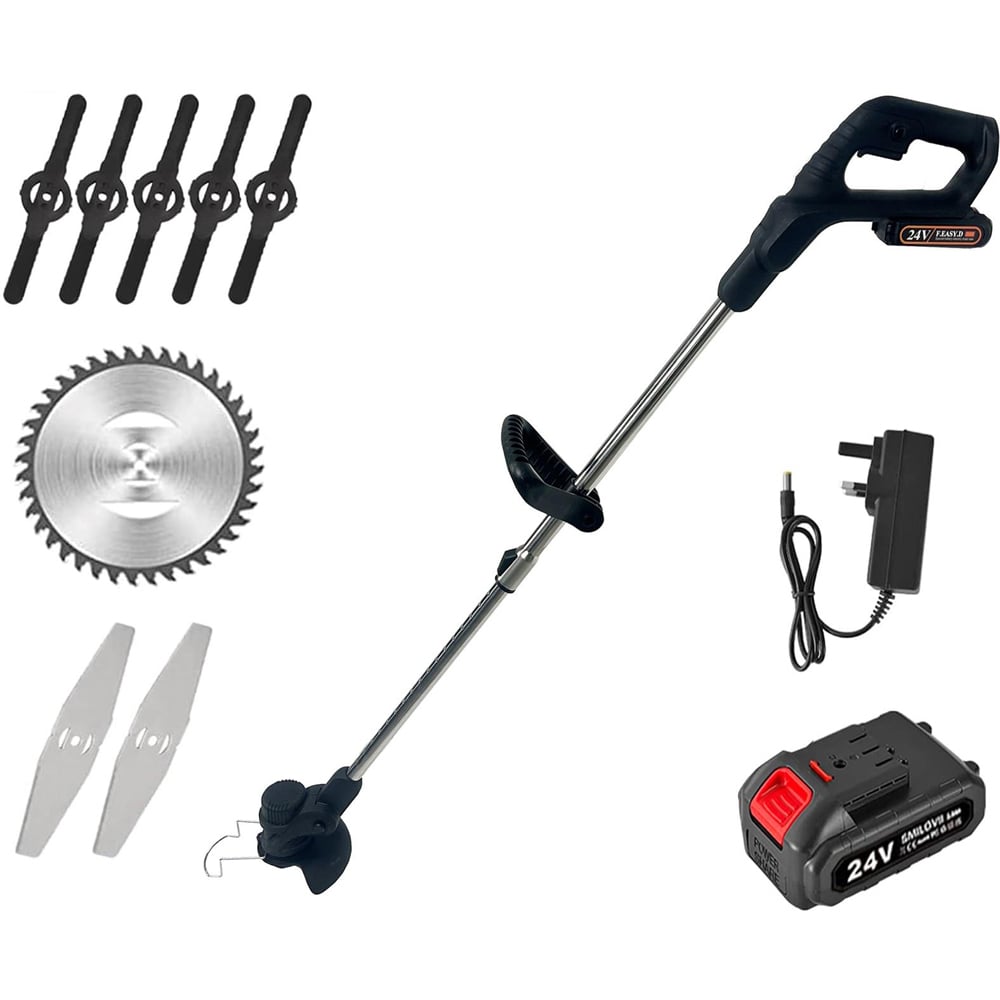 Gr8 Garden 24V Cordless Electric Grass Trimmer Image 2