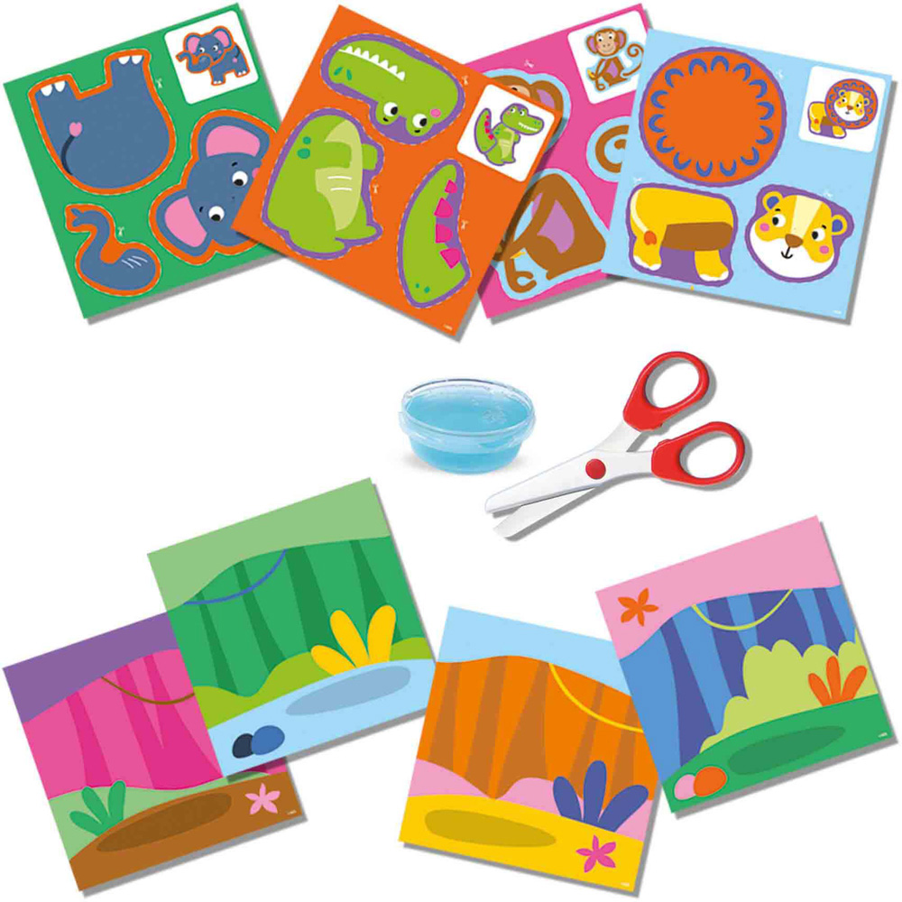 SES Creative Kids Cut and Paste Skill Activity Set Image 2