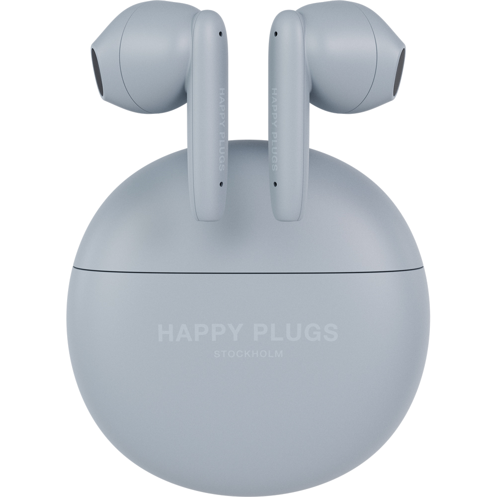 Happy Plugs Joy Lite Blue Wireless Bluetooth Earbuds Image 3