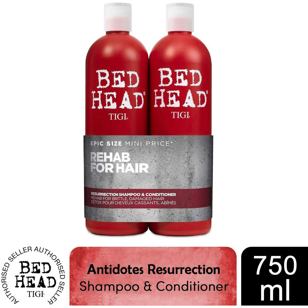 TIGI Bed Head Urban Antidotes Resurrection Shampoo and Conditioner Set 750ml Image 4