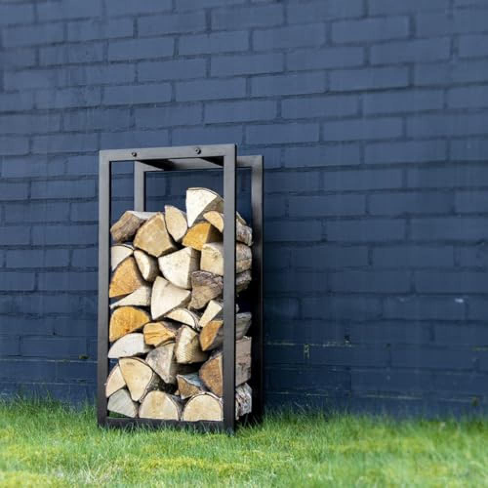 Fallen Fruits Black Medium Wood Storage Unit Image 2
