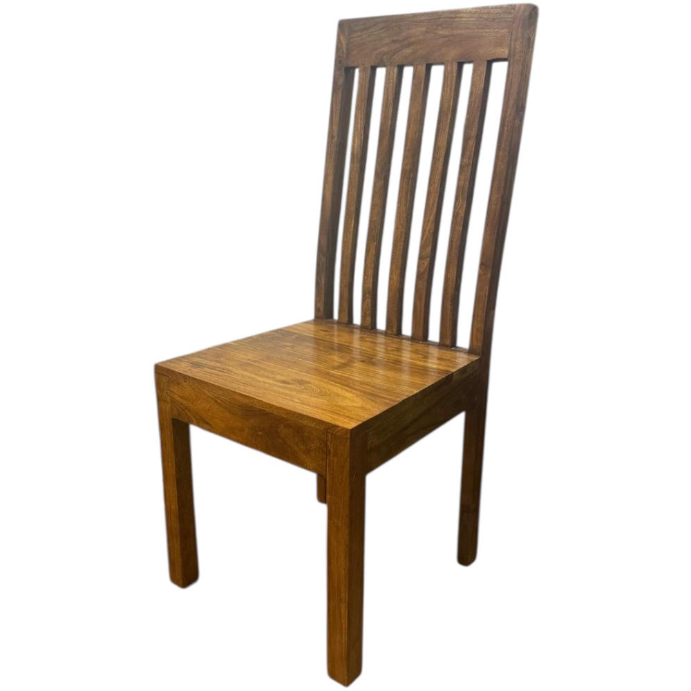 Acacia Home Brown Wooden Chair Image 2