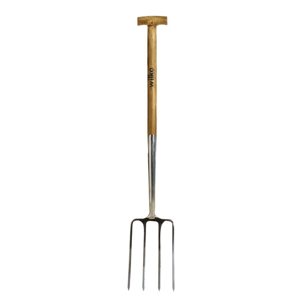 Wilko Stainless Steel Digging Fork Image 1