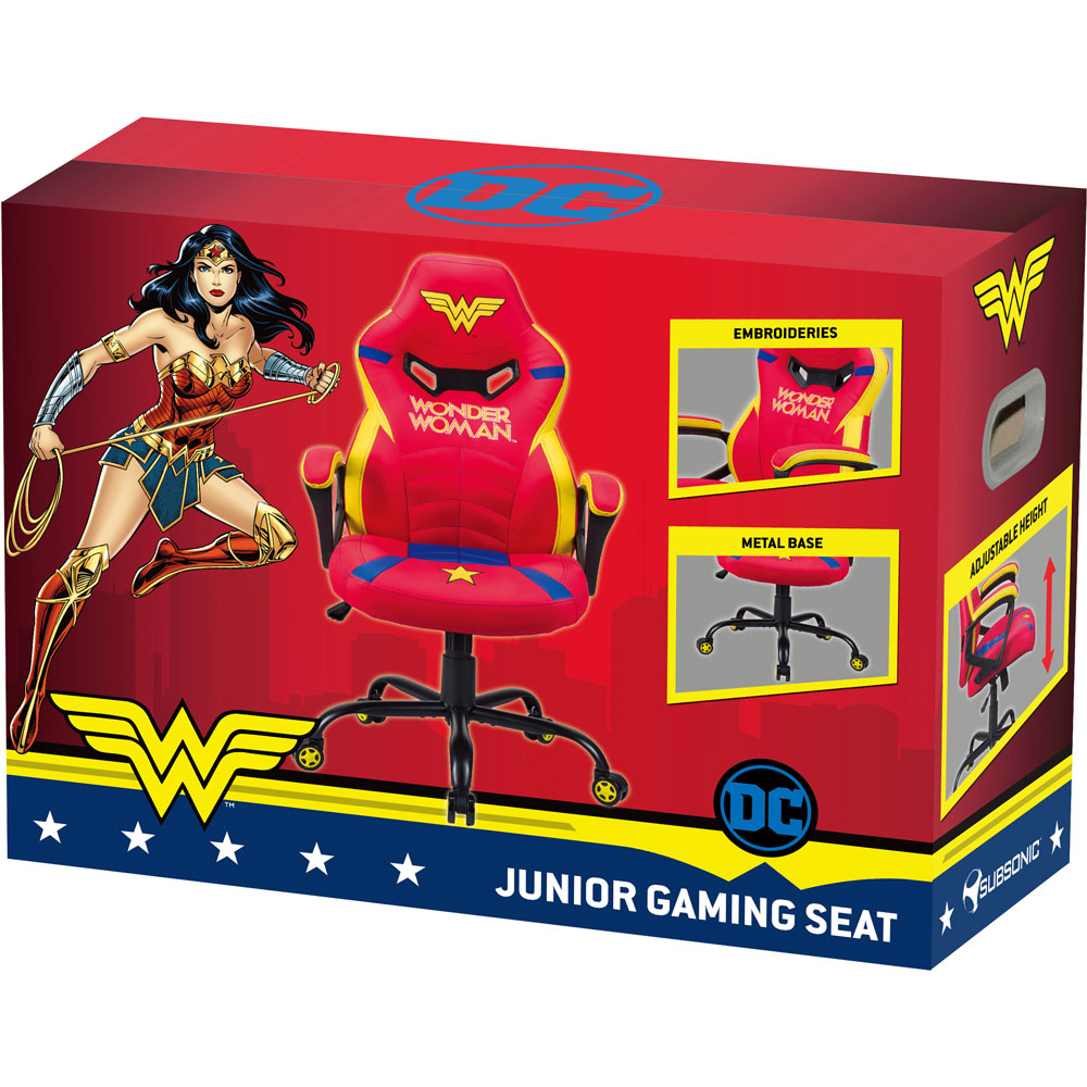 Subsonic Wonder Woman Junior Gaming Chair Image 9