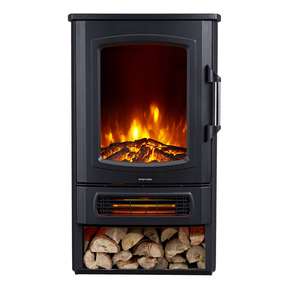 Neo Electric Heater Flame and Log Store 2000W Image 3