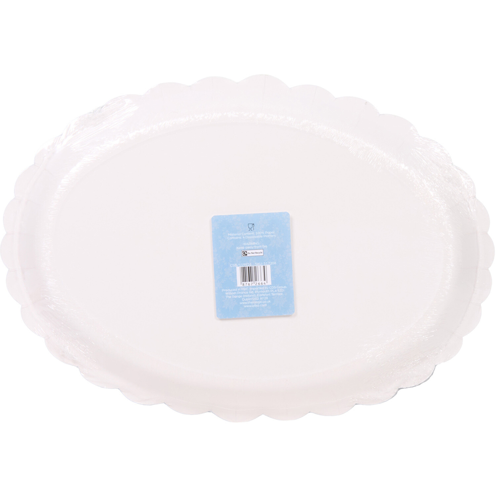 Pack of 4 Modern Floral Platters Image 4