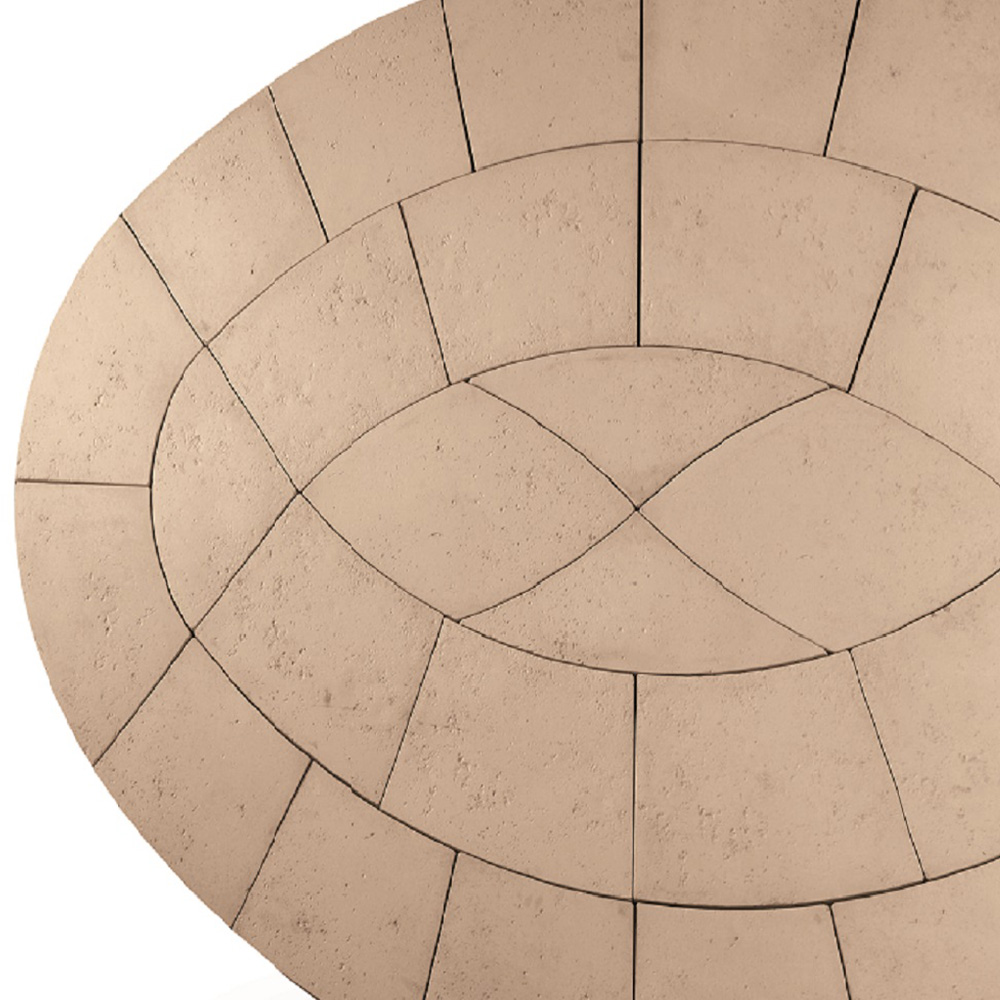 Bowland Stone Baroque Oval Kit Limestone Image 2