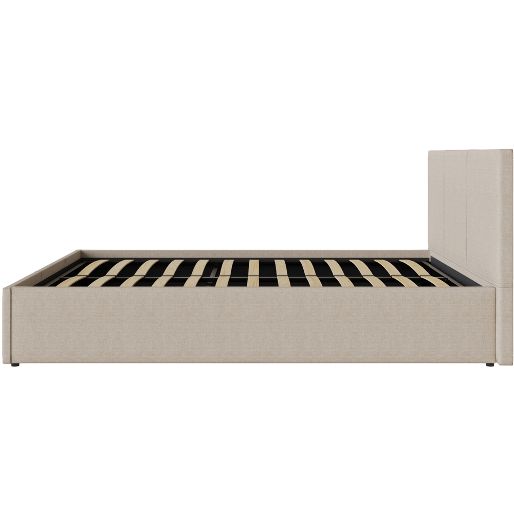 GFW Double Natural Side Lift Ottoman Bed Image 5