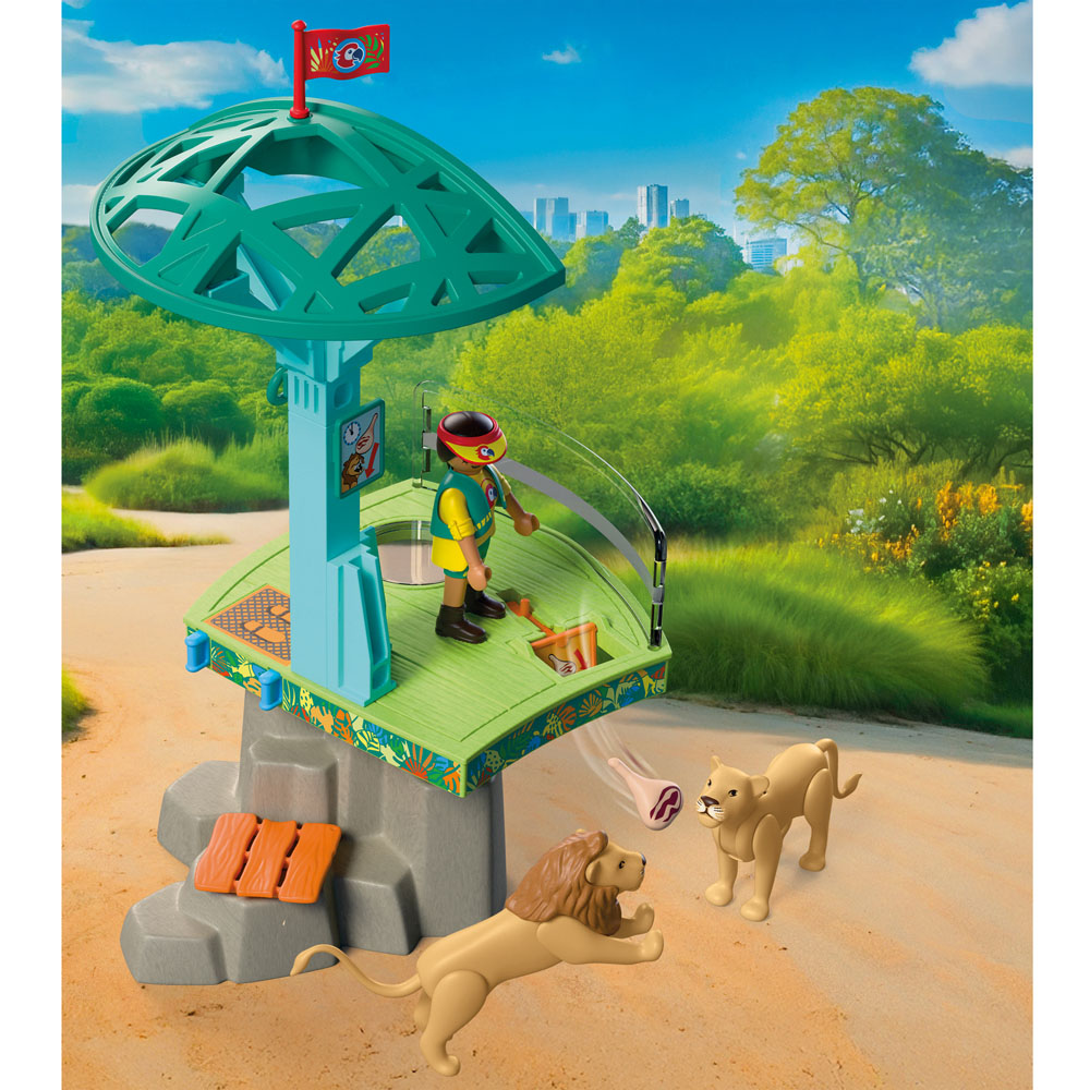 Playmobil Zoo Wilderness Climbing Park Playset Image 8
