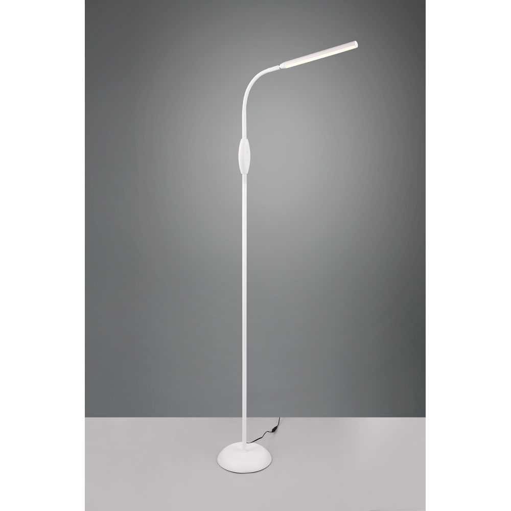 TRIO Toro White LED Floor Lamp Image 2