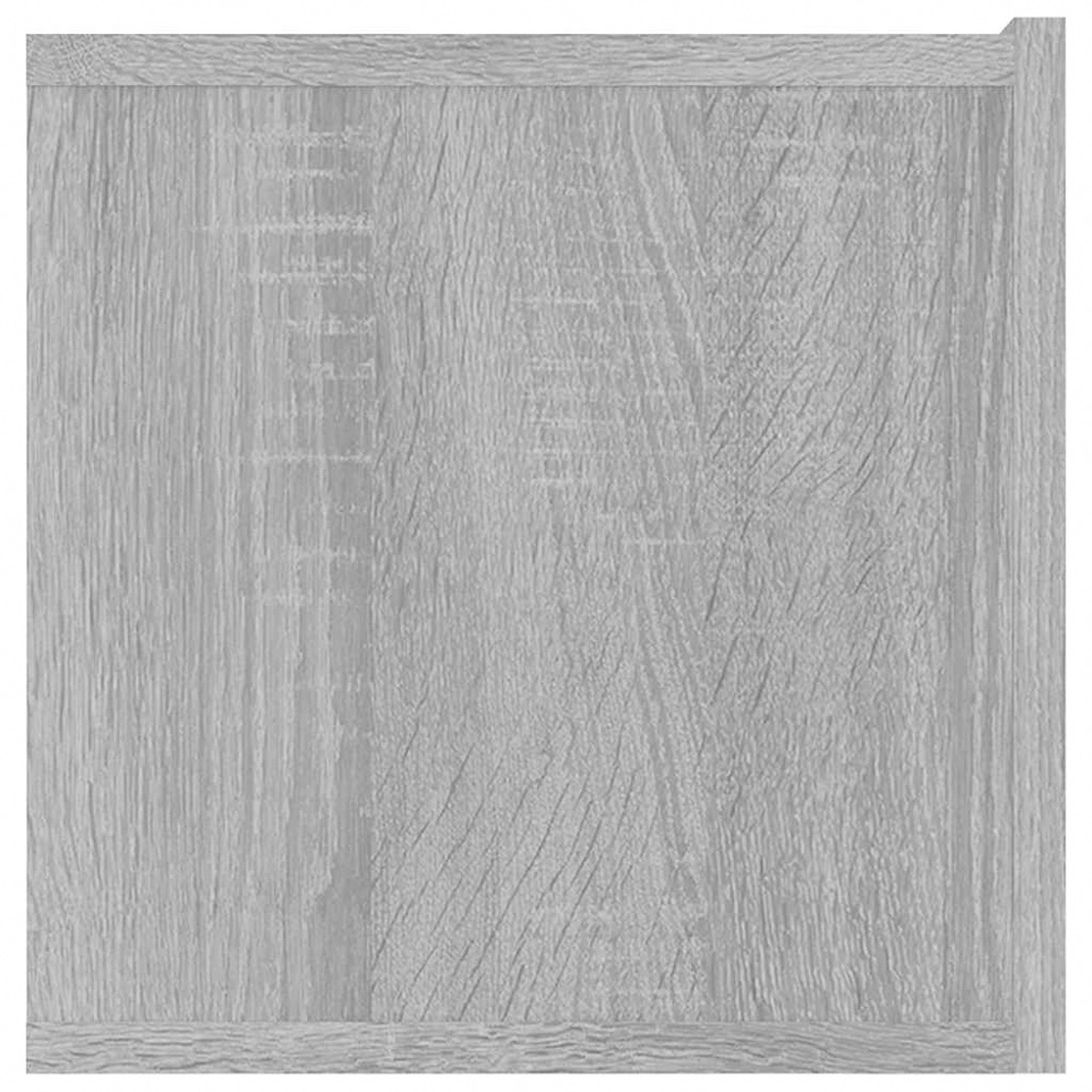 vidaXL 2 Door Grey Sonoma TV Cabinet Image 7