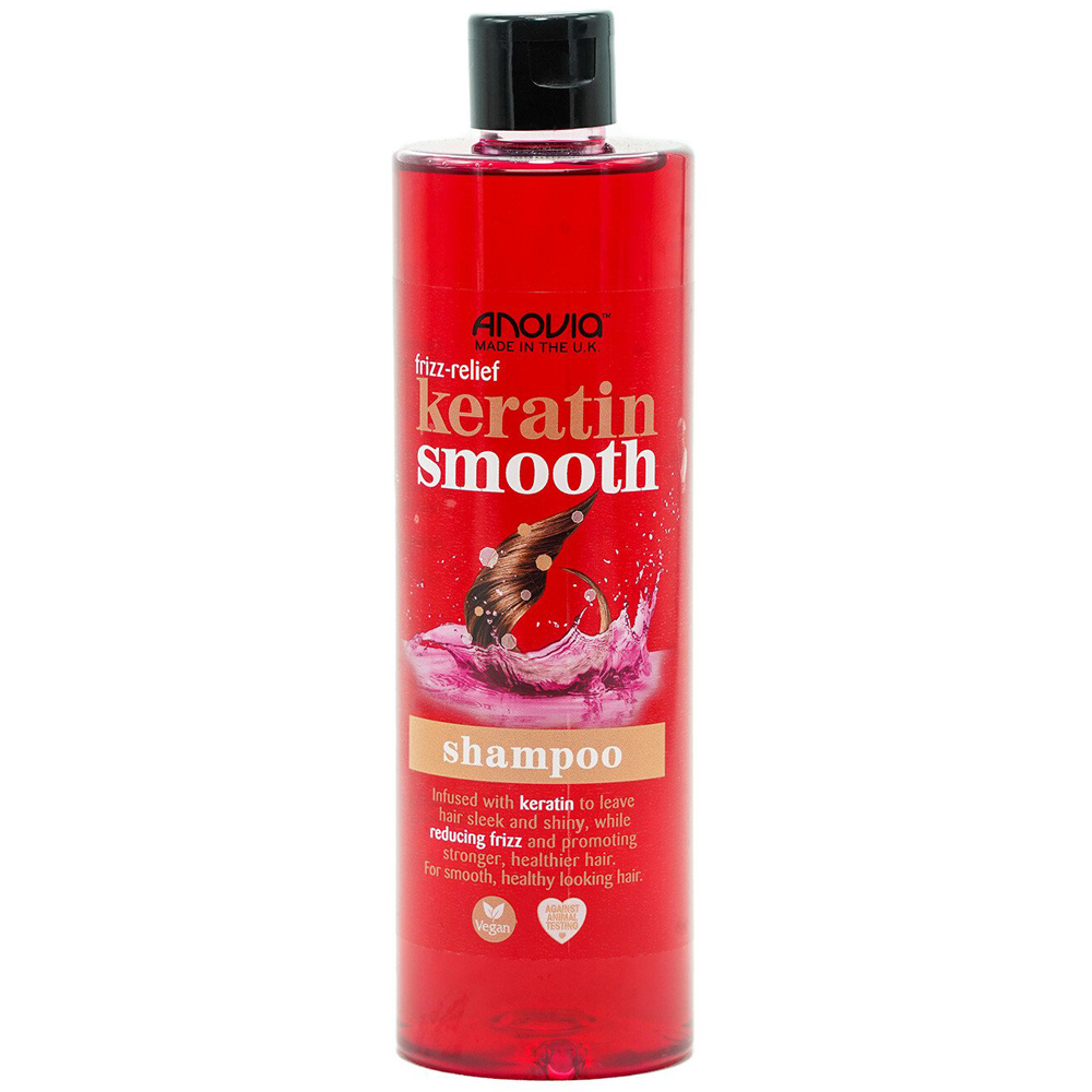 Anovia Frizz-Relief Keratin Smooth Shampoo - Red Image