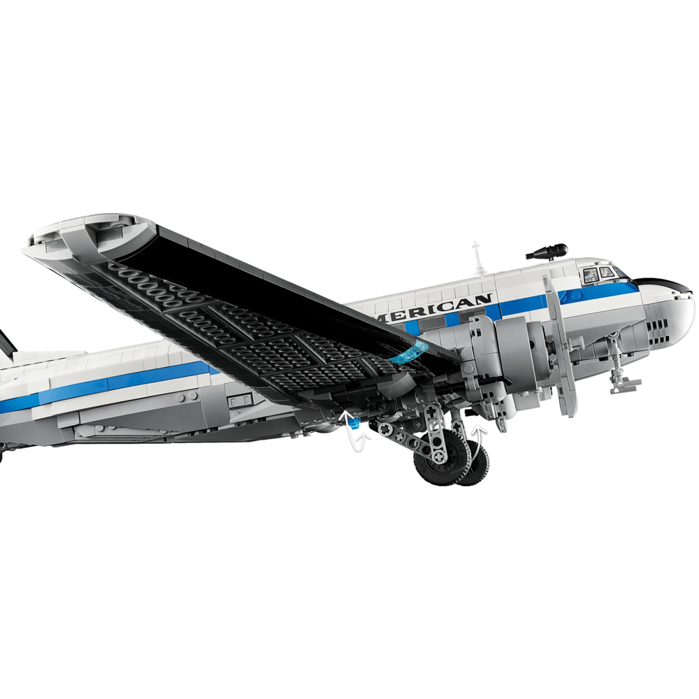 LEGO Icons 11378 Douglas DC-3 Airliner Set 1903-Piece Image 6
