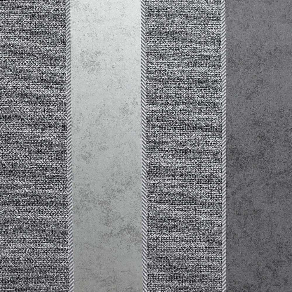 Arthouse Calico Stripe Gunmetal Grey Wallpaper Image 1
