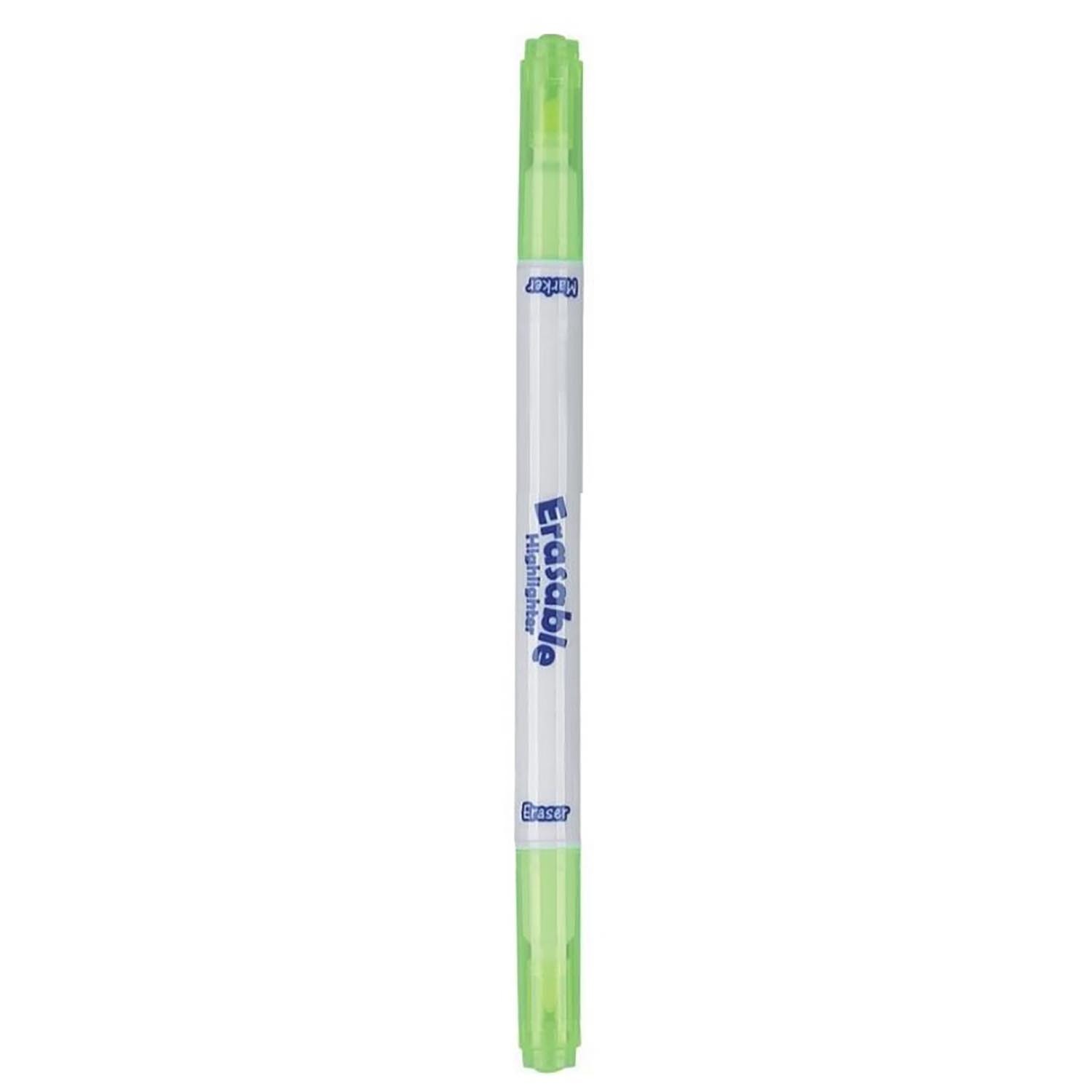 Pack of Three Double Tip Erasable Highlighters Image