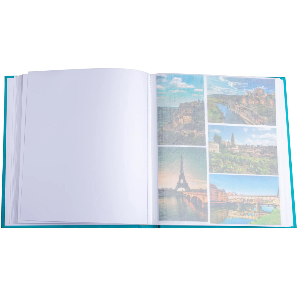 Exacompta Turquoise Photo Album 60 Sheets 300 Photos Image 5