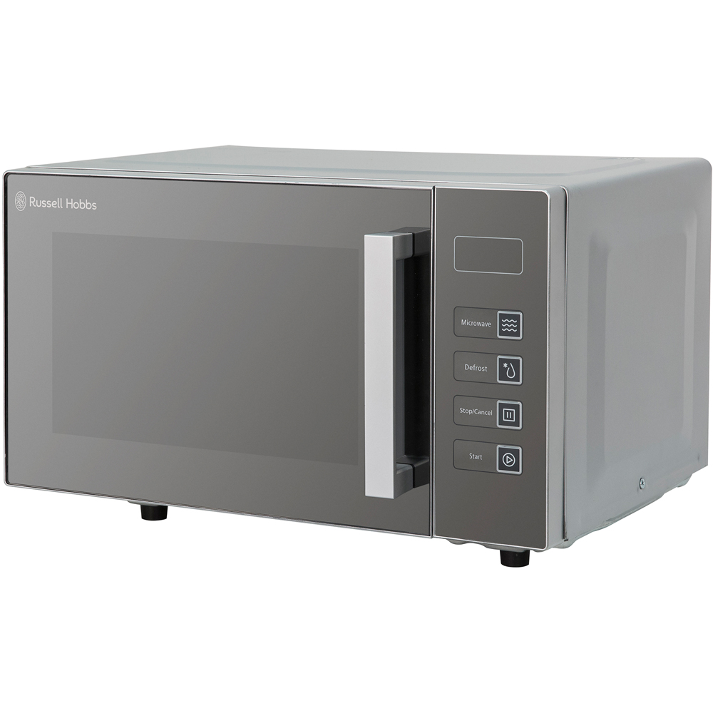 Russell Hobbs RHEM2301S Silver Easi 23L Flatbed Digital Microwave Image 1