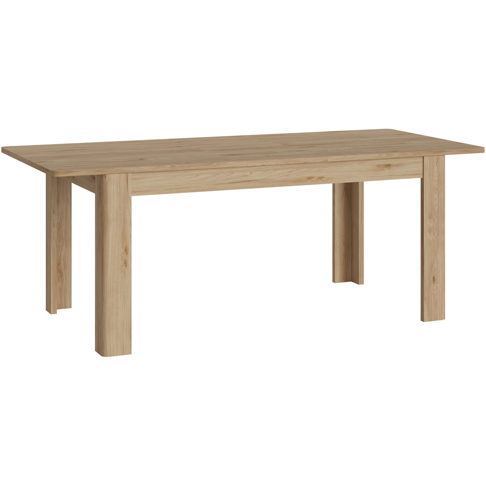 Florence Cestino 6 Seater 160 to 200cm Extending Dining Table Jackson Hickory Oak Image 3