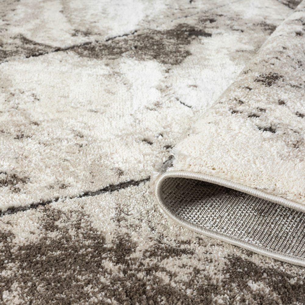 Desire Rugs Eleanor Mocha Slate Embossed Rug 160 x 230cm Image 3