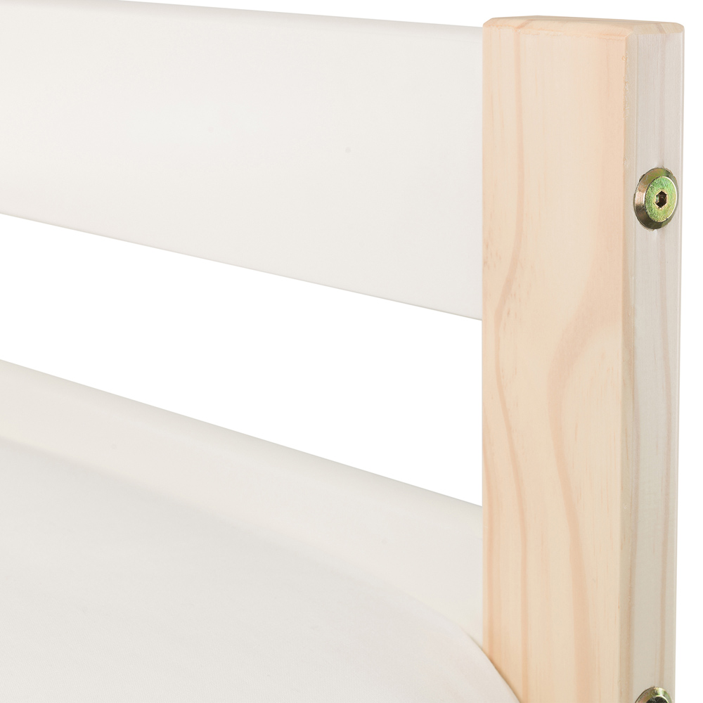 Julian Bowen Nova White and Pine Two Tone Bunk Bed Image 6