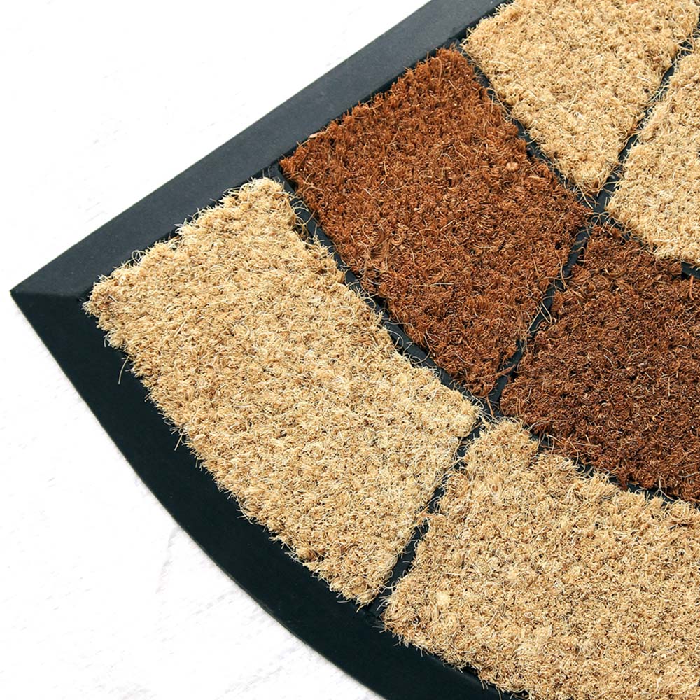 Coco & Coir Sunrise Cluster Coir Door Mat 45 x 75cm Image 4