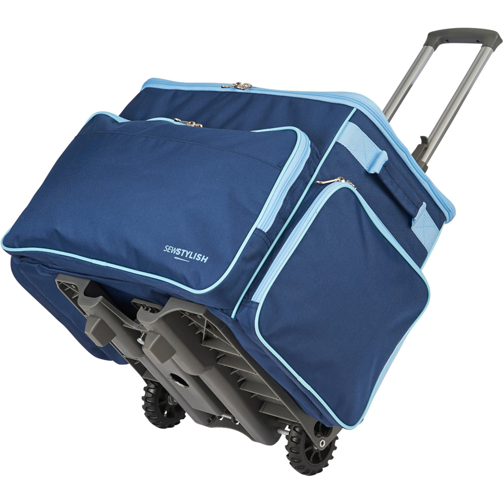 Sewing Online PT750-NAVY Navy Sewing Medium Machine Trolley 47 x 35 x 23cm Image 3