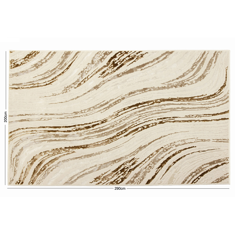 Esselle Home Solar Saturn Natural and Copper Rug 200 x 290cm Image 7