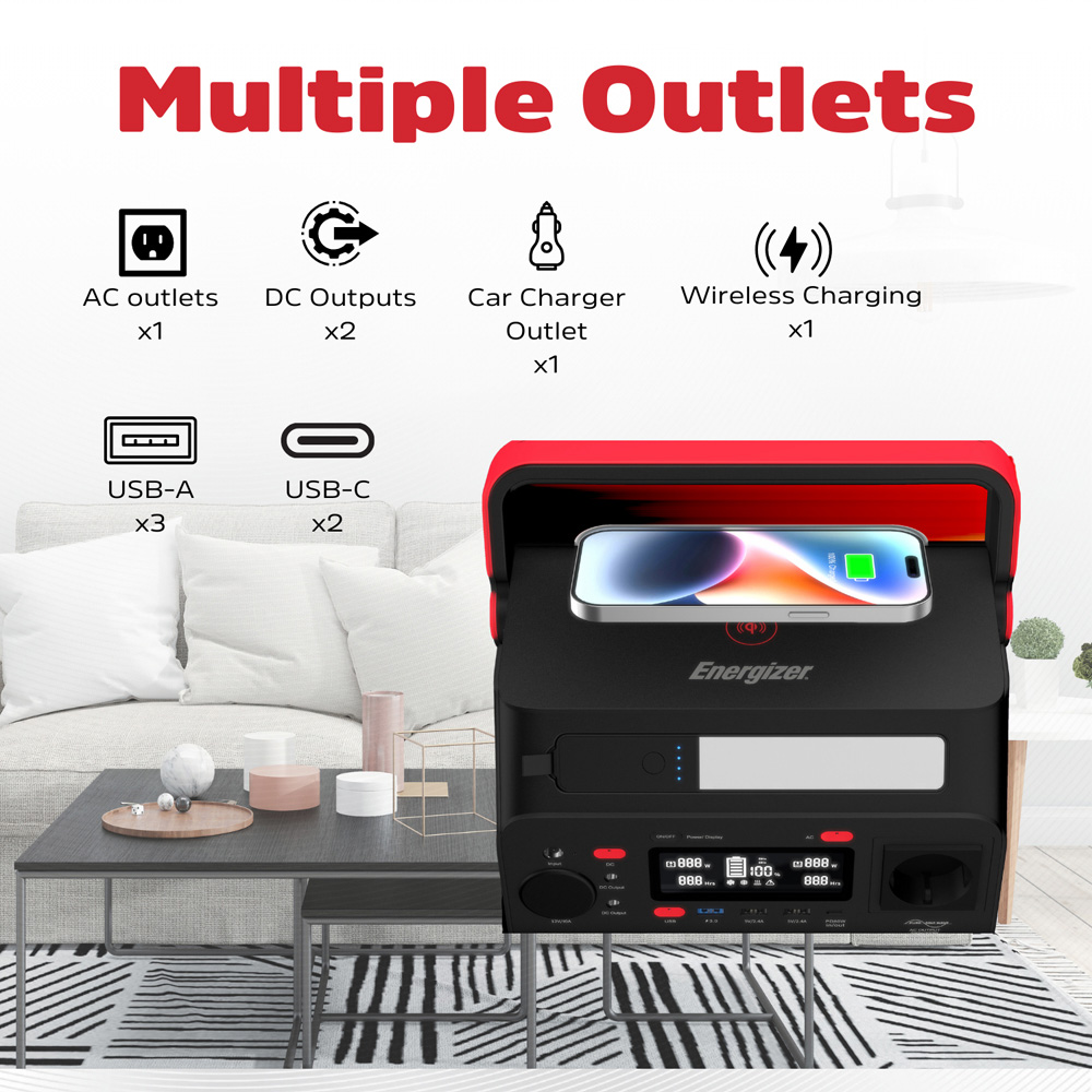 Energizer Black Power Station 300Wh Image 9