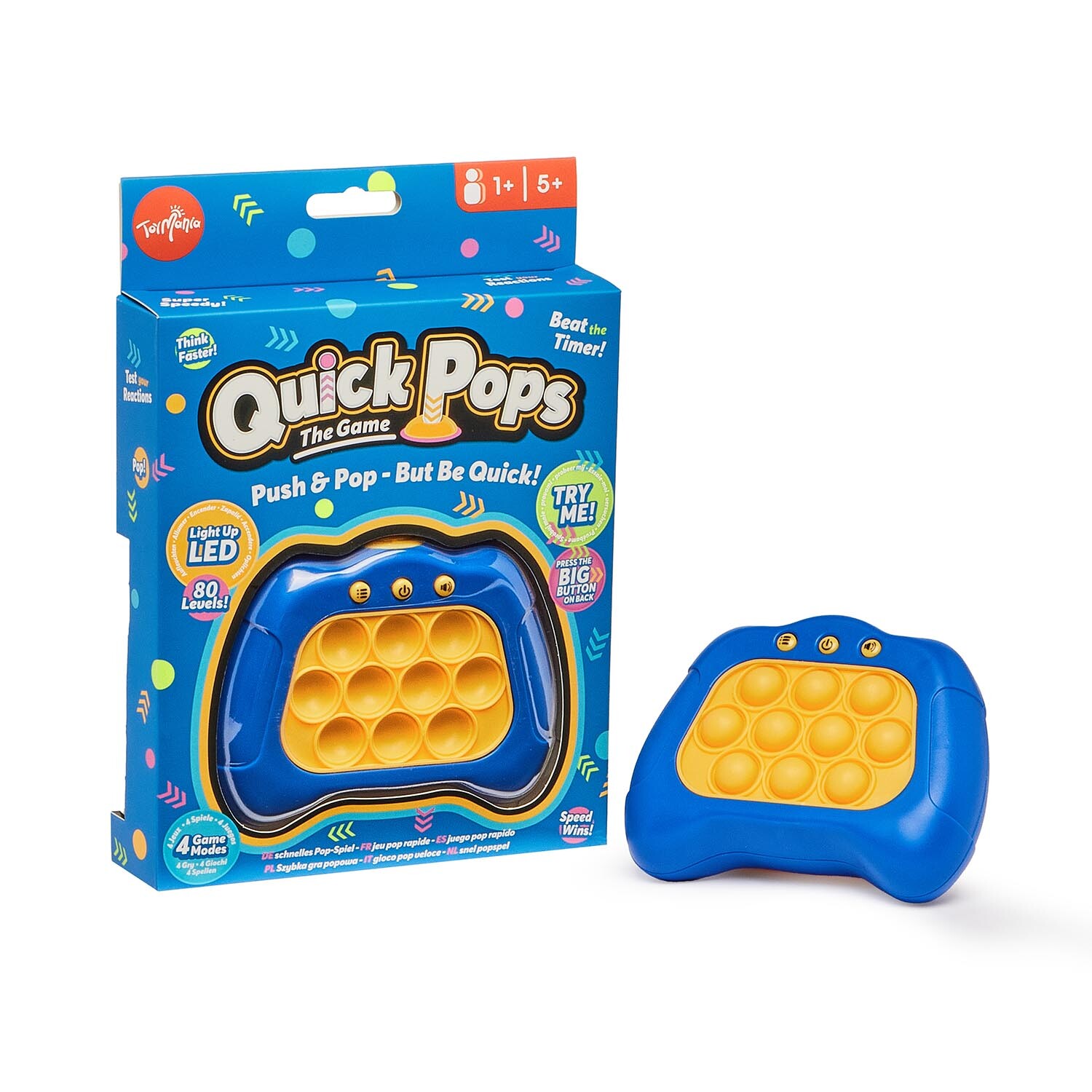 Quick Pops The Game - Blue Image 1