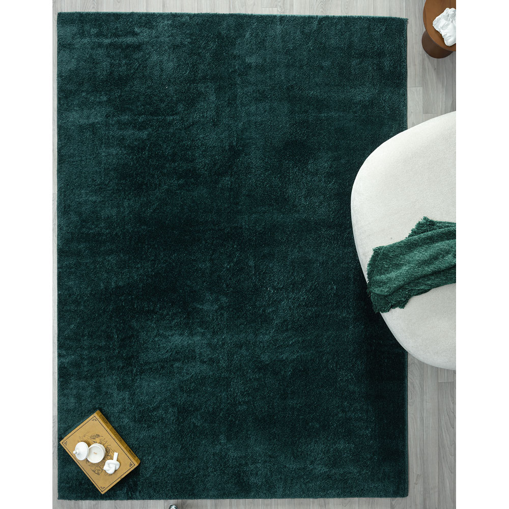 Desire Rugs Comfy Emerald Anti Slip Felt Backing Rug 80 x 120cm Image 6