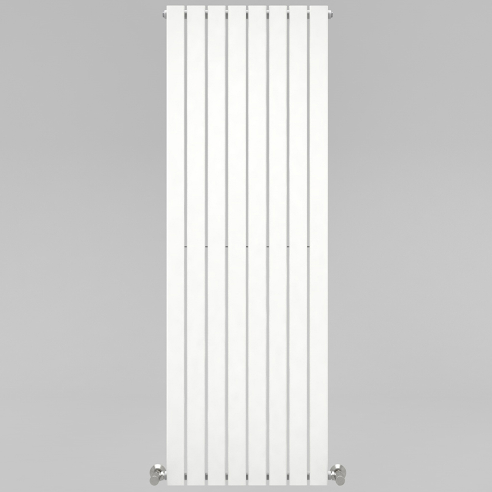 White 4381 BTU Single Flat Panel Vertical Column Radiator 1800 x 544mm Image 3