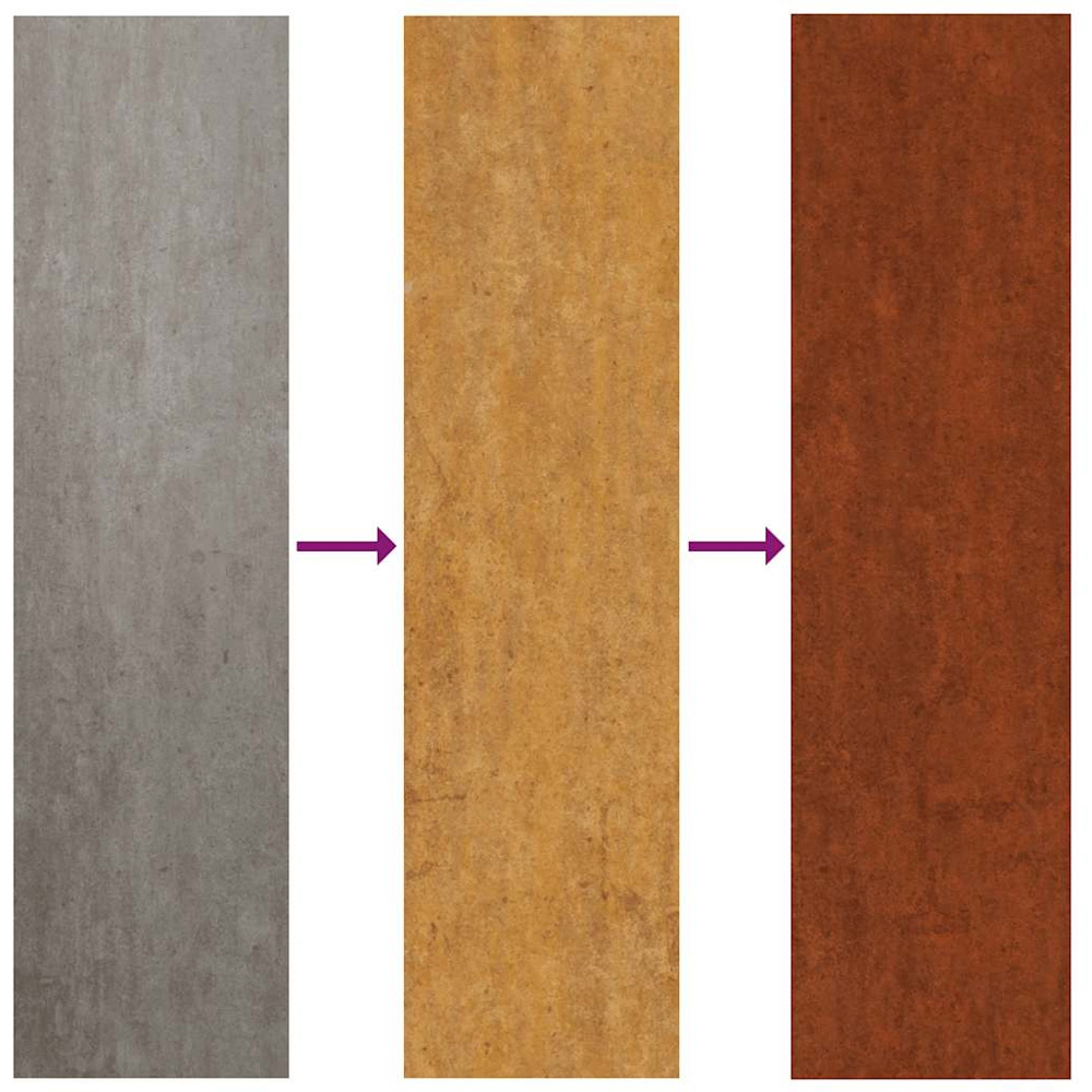 vidaXL Brown Corten Steel Raised Garden Bed 41 x 100 x 100cm Image 6