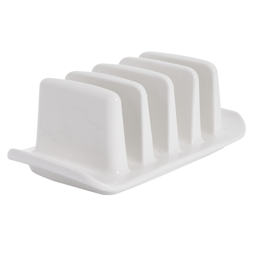 Wilko White Toast Rack Wilko