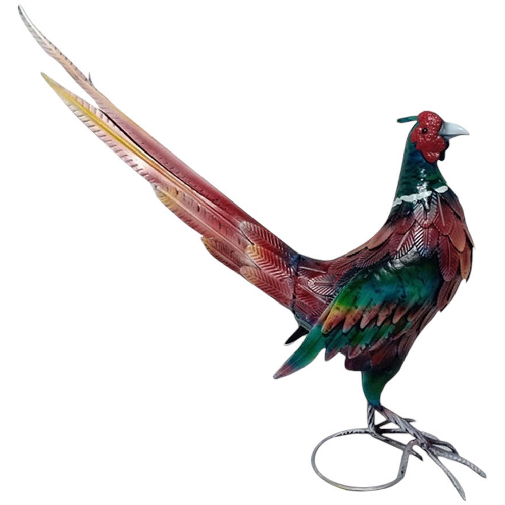 Acacia Home Metal Bird Sculpture 63cm Image 1