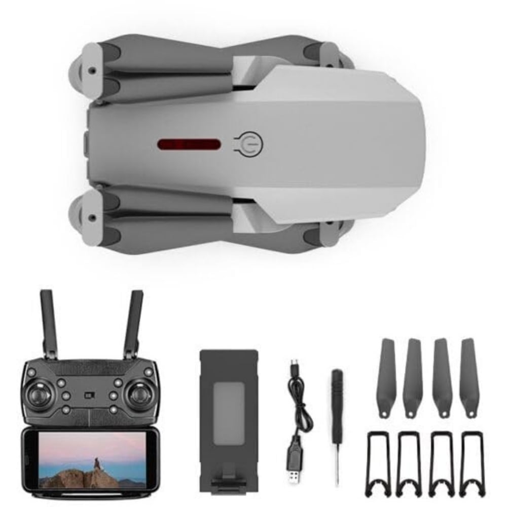 Alivio 4K Wi-Fi Rechargeable Quadcopter Drone with Battery and Foldable Arms Image 2