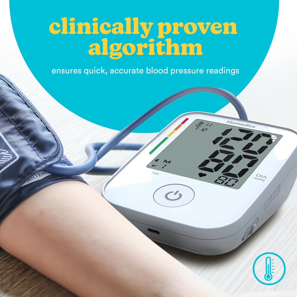 Homedics Pregnancy Safe Upper Arm Digital Blood Pressure Monitor Image 4