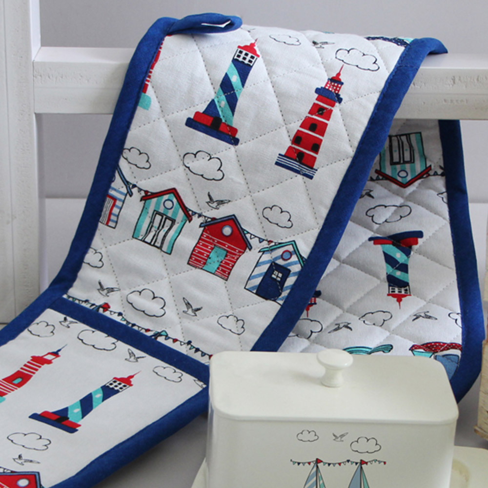 Highlands Homeware Nautical Oven Mitt Double Image 3