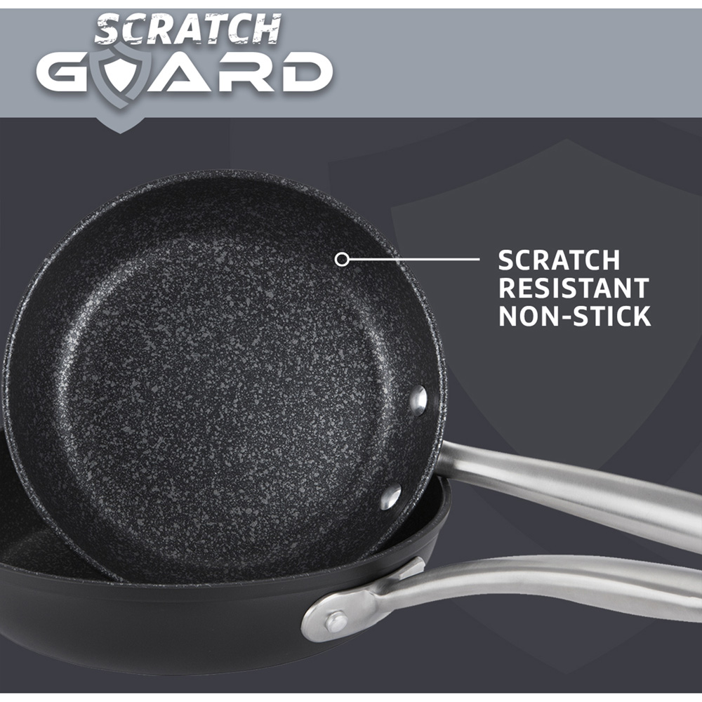 Prestige 2 Piece Scratch Guard Aluminium Frying Pan Set Image 3